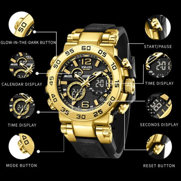 ⁦ساعات رياضية ماركة SMAEL⁩ - الصورة ⁦5⁩