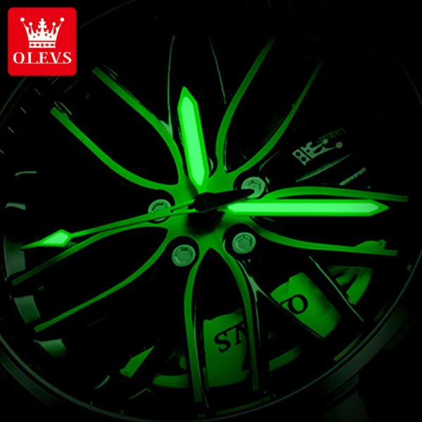 ⁦ساعة OLEVS Wheel⁩ - الصورة ⁦5⁩